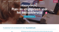 Desktop Screenshot of klasseplan.nl
